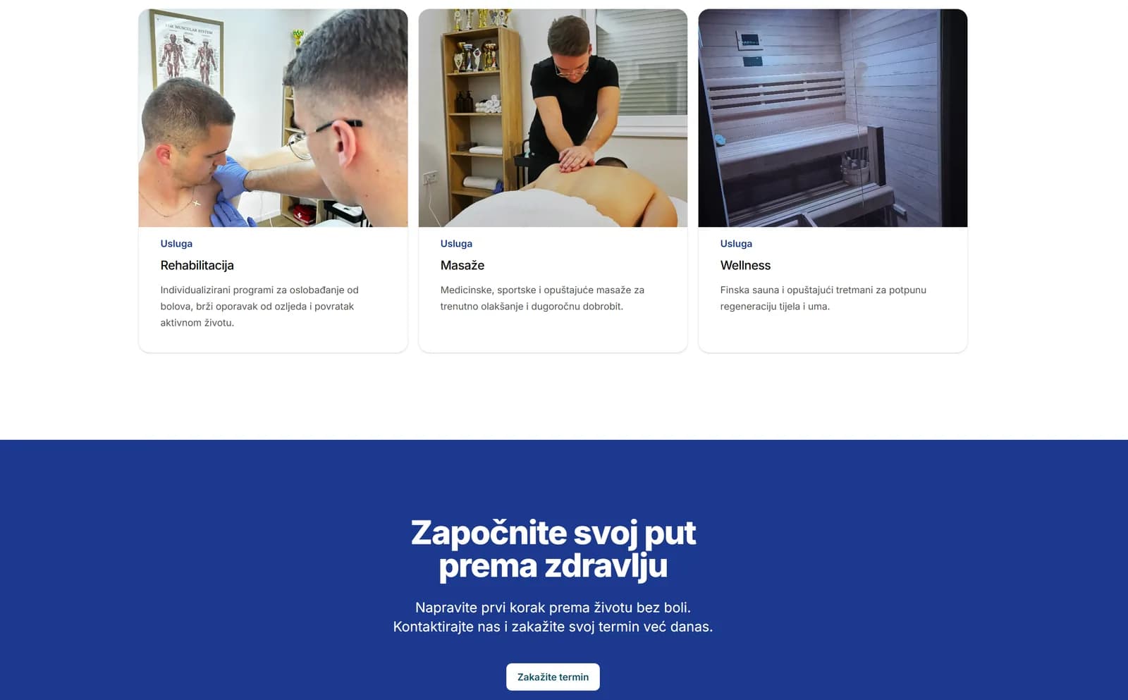 Fizio Centar Soleus website