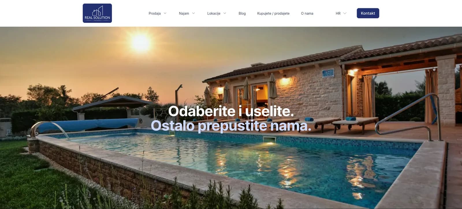 Real Solution Istria website